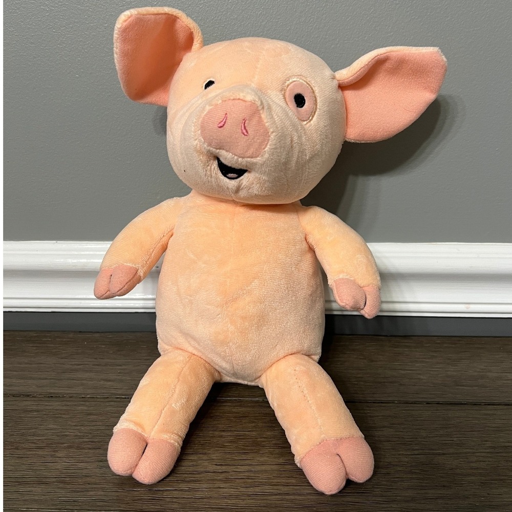 Kohls Cares If You Give A Pig A Pancake Plush Pink Stuffed Animal Toy 12"